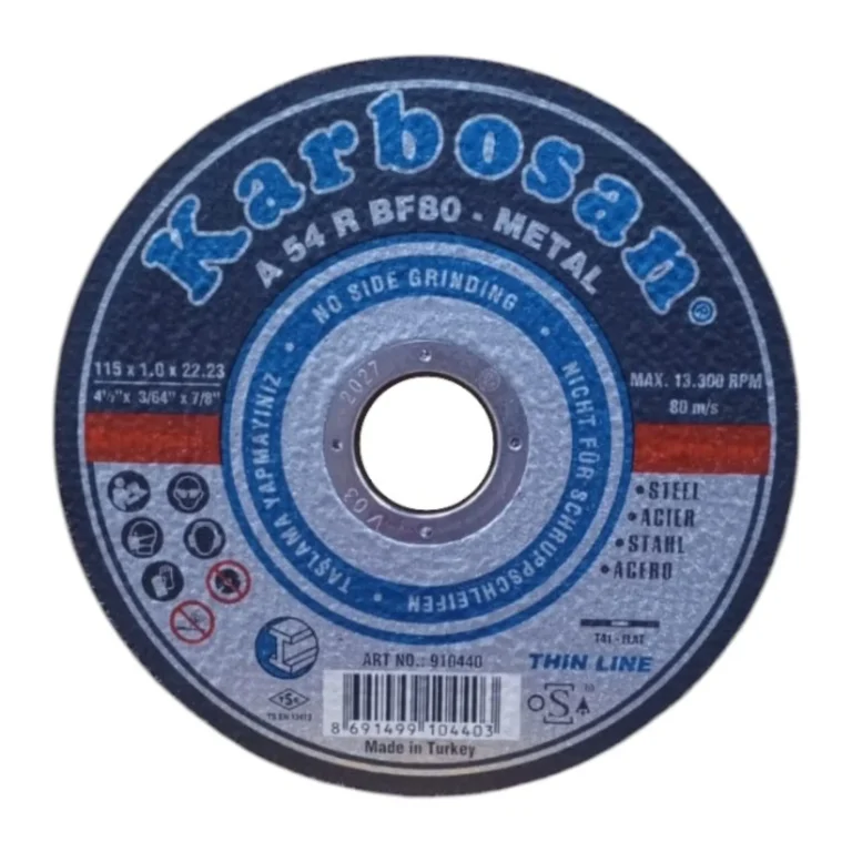 KARBOSAN METAL İNCE KESME 115x1.0x22 (910440)