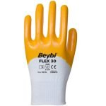 BEYBİ FLEX30 NİTRİL ELDİVEN SARI NO: 9