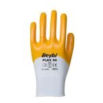BEYBİ FLEX30 NİTRİL ELDİVEN SARI NO: 10