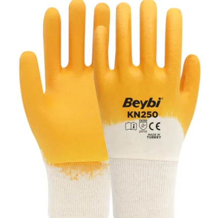 BEYBİ KN250 NİTRİL ELDİVEN SARI NO: 10