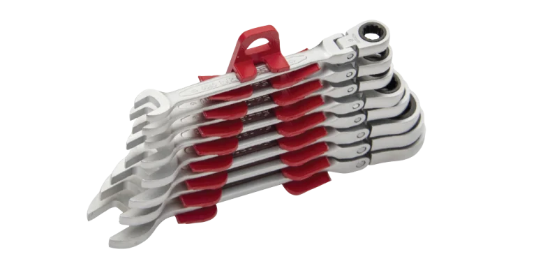 Mafsallı Cırcır Kombine Anahtar Takımı (mm)