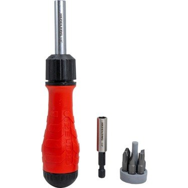 Cırcırlı Manyetik Bits Uç Tutucu Tornavida Seti (8 Parça)