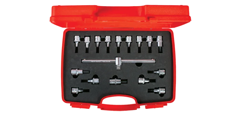 1/2” Lokmalı Allen Uç ve Star (Torx)® Uç Takımı (17 Parça)