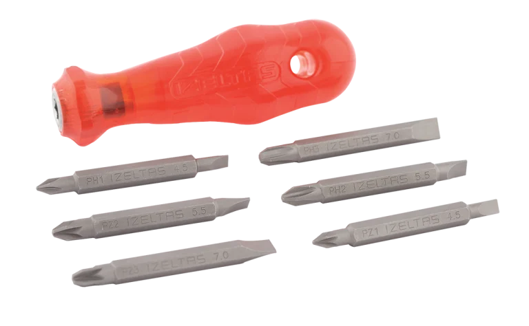 Değişken Bits Uçlu Tornavida Set (7 Parça)