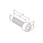 İmbus Cıvata M6x12