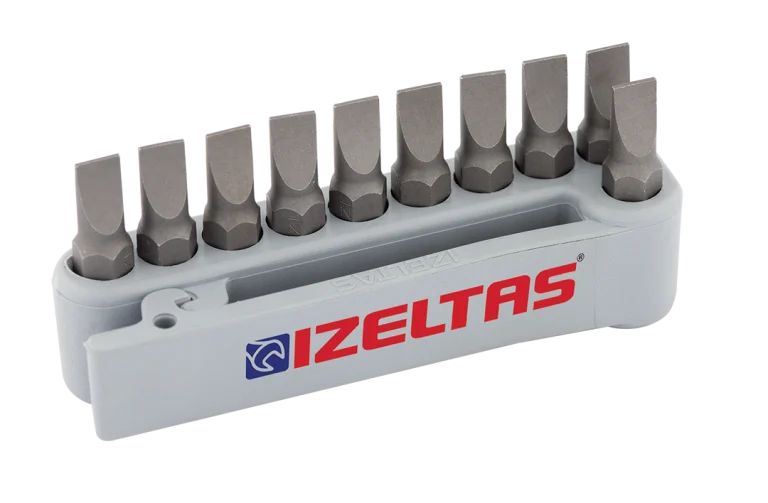 Düz Bits Takım (10 Parça, 25 mm)