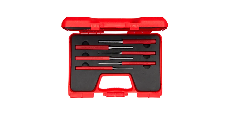 Düz Pim Zımba Takımı (6 parça)