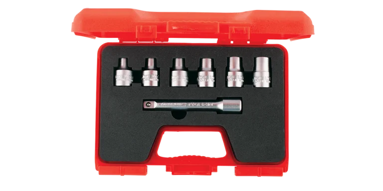 1/2” Star (Torx®) Lokma Anahtar Takımı (7 Parça)