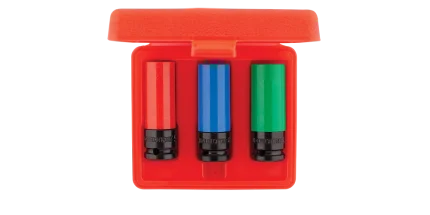 1/2” Alaşımlı Jant Lokma Takımı (3 Parça, mm)