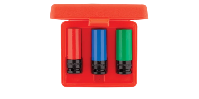 1/2” Alaşımlı Jant Lokma Takımı (3 Parça, mm)