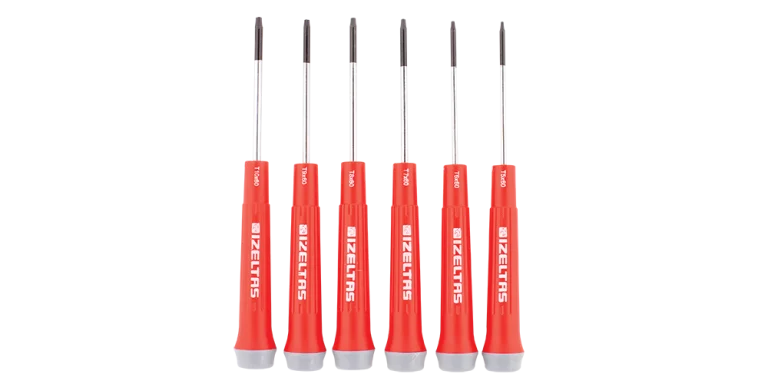 Elektronikçi Tip (Klemens) Torx® Uçlu Tornavida Takımı (6 Parça)