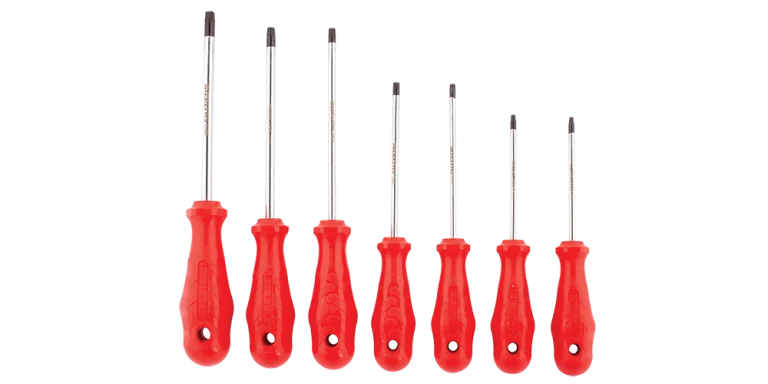 Delikli Torx® Uçlu Tornavida Takımı (7 Parça)
